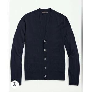 Brooks Brothers Ultimate Merino wool cardigan sweater